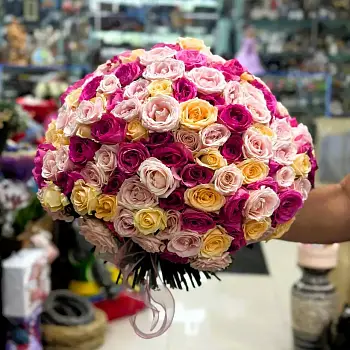 Букет из 101 розы